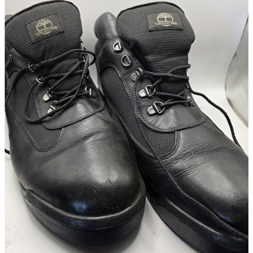 Timberland Field Boot Mid Waterproof Black Size 12 Men's A17KY
